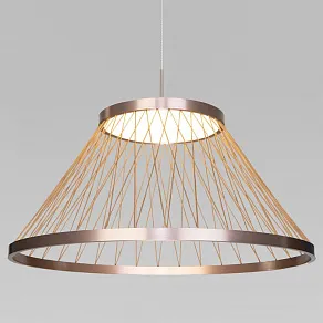 Подвесной светильник Eurosvet Cesta 40017/1 LED коричневый