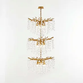 Подвесная люстра Arte Milano Веточка 230516.460-1000.18.E14.F2.3D IB