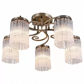 Потолочная люстра Arte Lamp Spruzzo A1576PL-5AB