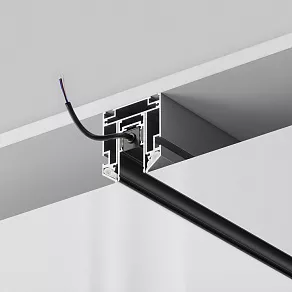 Трек встраиваемый Maytoni Accessories for tracks Exility TRA034MP-2S-1