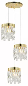 Подвесной светильник Indigo Anna 12029/3P Gold