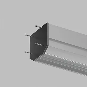 Заглушка для профиля Denkirs SMART PROFI TR3047-AL