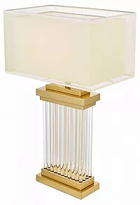 Настольная лампа декоративная LUMINA DECO Davos LDT 310 MD+BG
