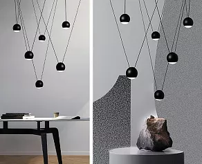 Подвесной светильник Italline IT03-1424 IT03-1424 black