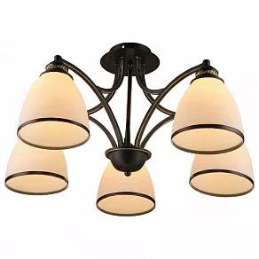 Потолочная люстра Imex 3296 MD.3296-5-S WENGE