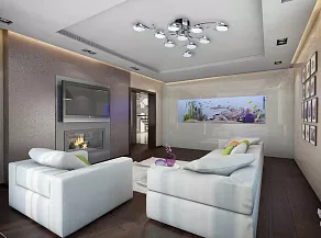 Потолочная люстра DeMarkt Нанси 308010910