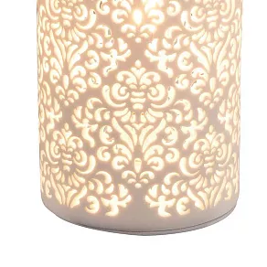 Настольная лампа декоративная Globo Cendres 15918T