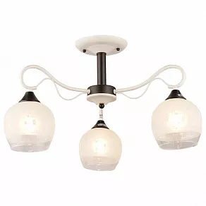 Люстра на штанге Imex 764 MD.0764-3-S WT+BK