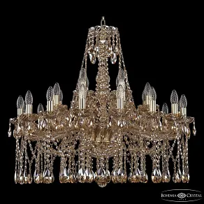 Подвесная люстра Bohemia Ivele Crystal 1413 1413/16+8+4/300 G M721