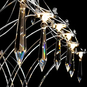 Подвесная люстра ILLUMICO IL0707 IL0707-1200HX-34 Ether