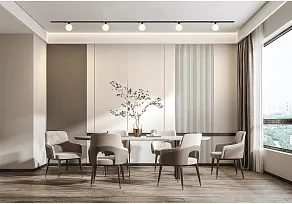 Светильник на штанге iLedex Technical VISION48/25 4825-046-D120-6W-340DG-3000K-BK