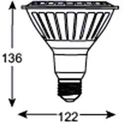 Лампа светодиодная Deko-Light LED E27 E27 20Вт 4000K 180024