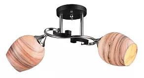 Накладной светильник Imex  MD.1730-2-S WENGE+CH