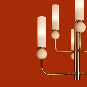 Люстра на штанге Freya Sunspot FR5482CL-06BS1