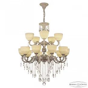 Подвесная люстра Bohemia Ivele Crystal AL7801 AL78101/10+5/250/2D B WMN P1 U Wave