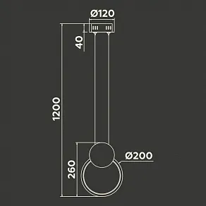 Подвесной светильник Ambrella FL FL5252