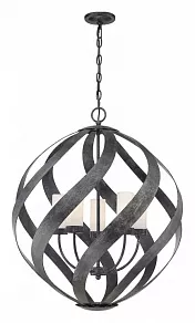 Подвесной светильник Quoizel Blacksmith QN-BLACKSMITH-5P-OBK
