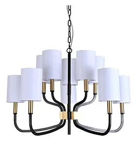 Подвесная люстра Newport DARINA 35210/С black+brass