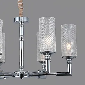 Подвесная люстра ILLUMICO  IL8683-6P-10 CR