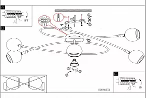 Потолочная люстра Eglo ПРОМО Locanda 94252