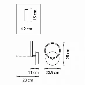 Бра Lightstar Breve 749612