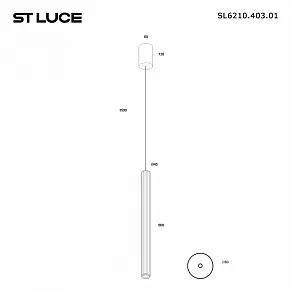 Подвесной светильник ST-Luce LILT SL6210.403.01