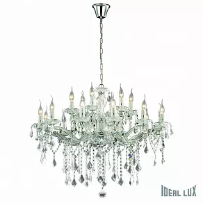 Подвесная люстра Ideal Lux FLORIAN FLORIAN SP18 CROMO