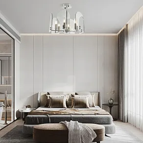 Люстра на штанге Arte Milano Sorrento-7309 377309/6/390 CR