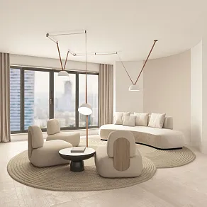 Накладной светильник Denkirs Belty Flow DK5563-WH+BK