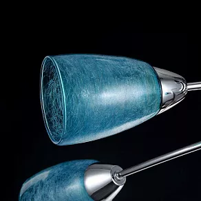 Люстра на штанге Freya Flash FR5103-CL-04-BL