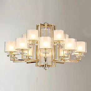 Подвесная люстра Newport  4410+5/C gold