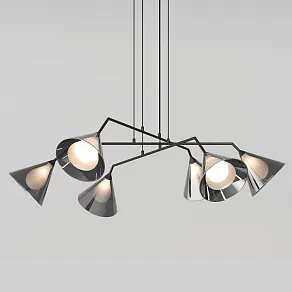 Подвесная люстра Eurosvet Enigma 70161/6 черный
