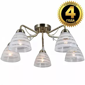 Потолочная люстра Natali Kovaltseva 76053 76053/5C ANTIQUE