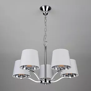 Подвесная люстра Eurosvet Felicia 70073/5 хром