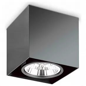 Накладной светильник Ideal Lux Mood MOOD PL1 D15 SQUARE NERO