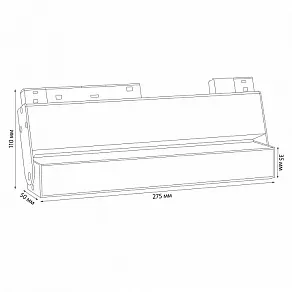Накладной светильник Uniel ULB-M80 UL-00008746