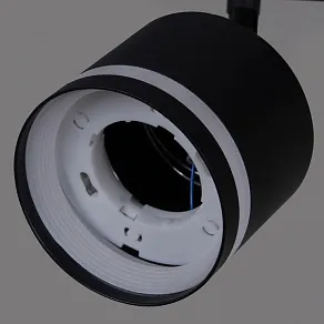 Люстра на штанге Reluce 78730 78730-0.3-08 GX53 BK+WOOD