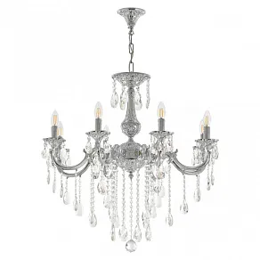 Подвесная люстра Bohemia Ivele Crystal AL7801 AL78101/8/250 B Ni