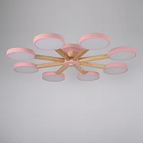 Люстра на штанге Imperiumloft TURNA Pink TURNA01