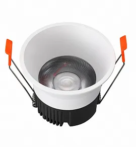 Встраиваемый светильник iLedex Technical Mars DIM 212-12W-D95-3000K-24DG-WH