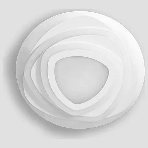 Накладной светильник Ambrella Orbital Acrylic FA90 WH 140W D500