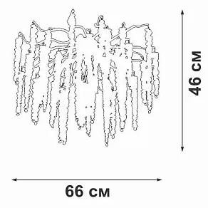 Потолочная люстра Vitaluce V28551 V28551-1/7PL