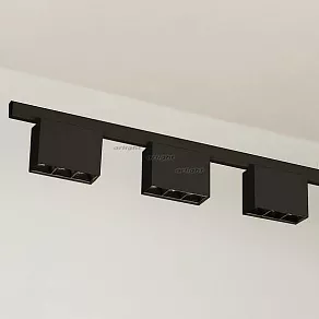 Подвесной светильник Arlight SP-LEGACY-S1200x60-8x6W Warm3000 (BK, 34 deg) 028832