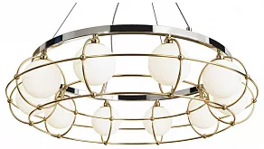 Подвесная люстра Maytoni Carcass MOD312PL-10GCH