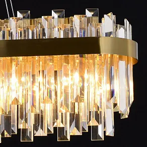 Подвесная люстра ILLUMICO IL5189 IL5189-8LLS-29 BRASS MIRAGE