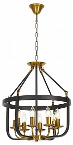 Подвесная люстра LUMINA DECO Berling LDP 8024-8 BK+MD