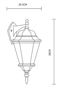 Светильник на штанге Arte Lamp Genova A1204AL-1BN