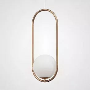 Подвесной светильник Imperiumloft Matthew Mccormick Hoop Бронза Mila Pendant 181904-22