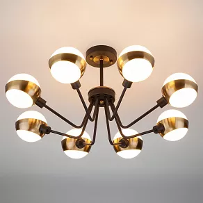 Люстра на штанге Eurosvet Jasper 70093/8 черный
