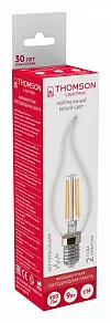 Лампа светодиодная Thomson Filament TAIL Candle E14 9Вт 4500K TH-B2078